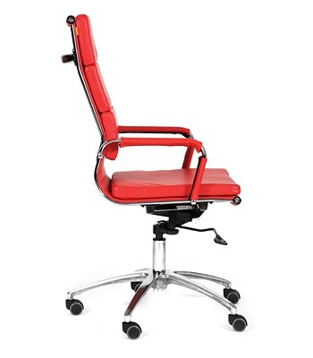 Кресло CHAIRMAN 750 экокожа красная в Мурманске - изображение 2